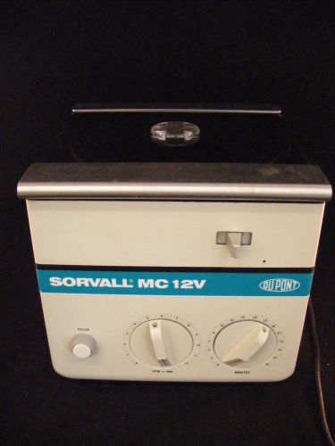 Dupont/Sorvall MC 12V Centrifuge w/ Autoclavable F-12/M.18 12000RPM Rotor