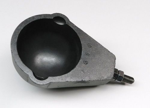 GRAPHITE LADLE BOWL NB20 PLUMBAGO SALAMANDER CRUCIBLE METAL SAMPLING CASTING