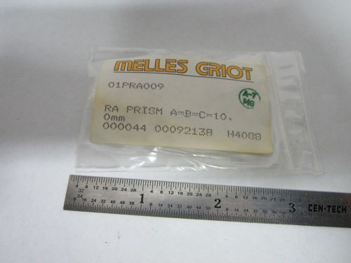 OPTICAL MELLES GRIOT PRISM LASER OPTICS BIN#N2