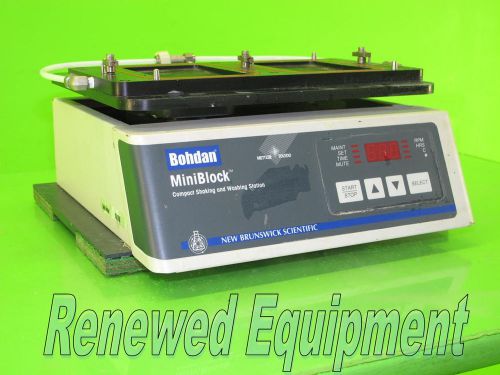 New brunswick bohdan 2080 miniblock compact shaking and washing station #2 for sale