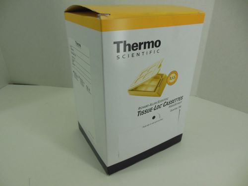 BOX OF 250 THERMO-SCIENTIFIC HISTO-SCREEN TISSUE-LOC CASSETTES BLUE C-0250-BL