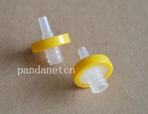 20pcs micro pes yellow  syring filters 13mm 0.22um non-sterilized for sale