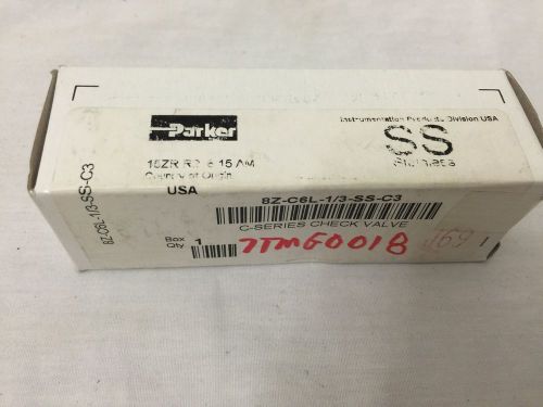 PARKER CHECK VALVE 8Z-C6L-1.3-SS-C3