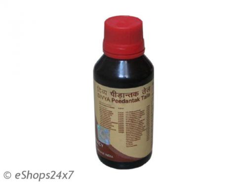 Divya peedantak tail oil for joint pains &amp; arthritis swami ramdeva??s patanjali for sale