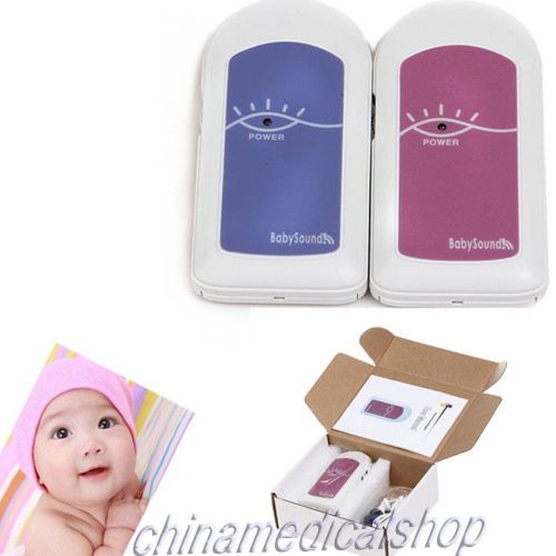 Hand held prenatal pocket fetal doppler fetal heart rate for pregnant women use for sale