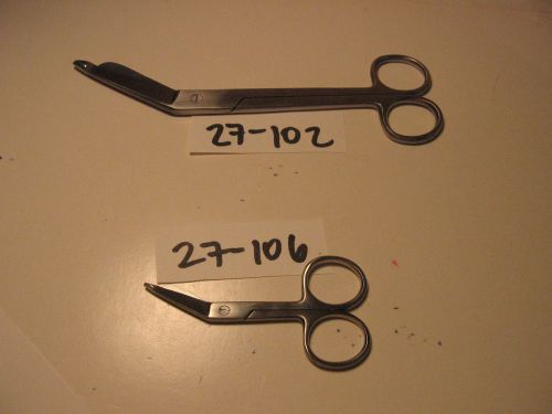 LISTER BANDAGE SCISSOR SET OF 2 (27-102,27-106) (S)