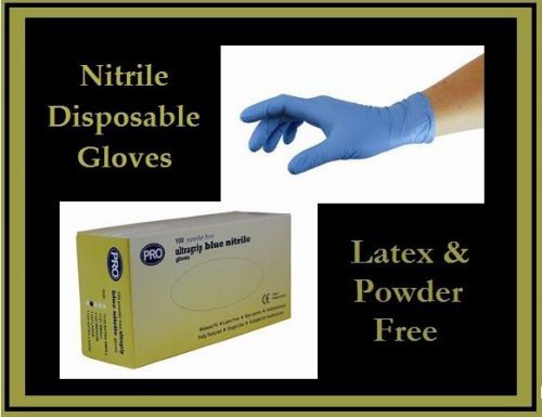 Latex &amp; powder free nitrile disposable gloves - ultrathin, ultrasoft ultragrip for sale