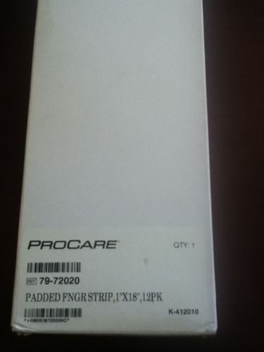 Procare Padded Finger Strip 1&#034; x 18&#034; , 12pk