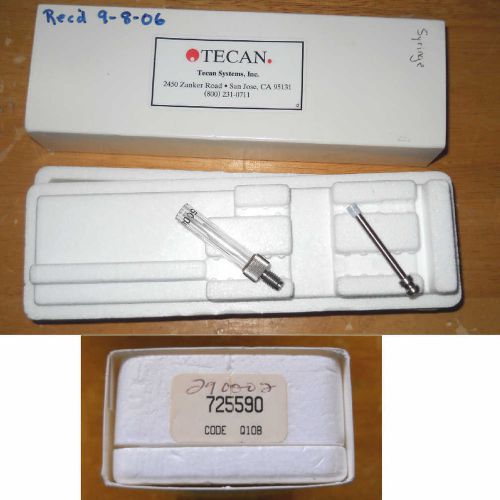 NIB* Tecan Syringe 725590 500µL Glass Lab Liquid Syringe