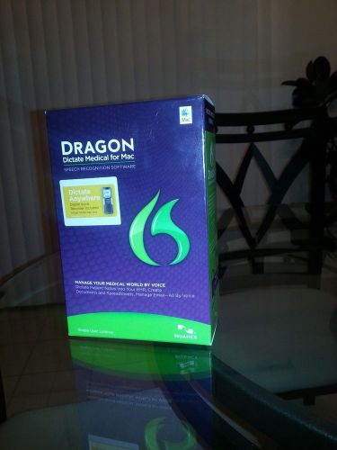 Dragon Dictate Medical for mac with MIC Model T301A-GC3-3.0