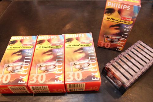 Philips LFH 0005 Mini-kassette, 2 x 30 Minuten, 10 Stuck