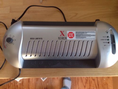 XRX-LM1910 XEROX HEATED LAMINATOR Variable Temp HOT COLD