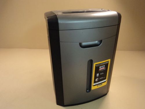 Fellowes Crosscut Paper Shredder 12 Sheets Jam Buster Pullout Bin DM1200CT