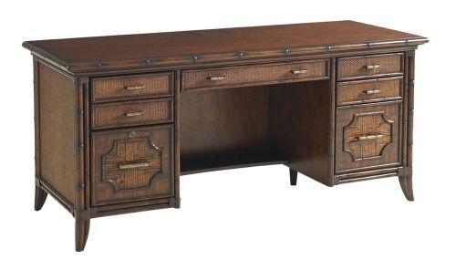 Rich Sienna 67&#034; Rosewood Office Credenza