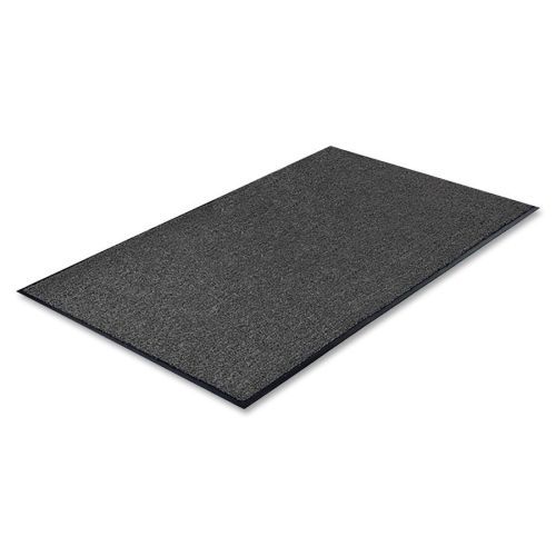 Genuine Joe 56352 3-Ft. X 5-Ft. Door Mat, Charcoal