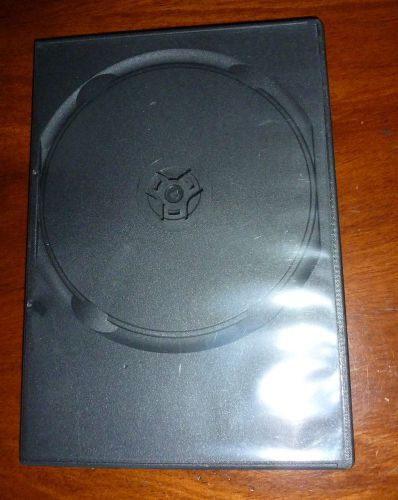 5 premium slim black double dvd cases 7mm for sale