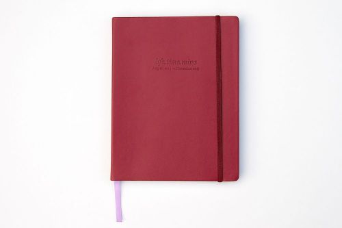 2014-15 Leather-bound Agenda Organizer life_time.mine &#034;C&#039;est la Vie&#034; by DotMine