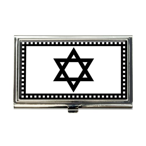 Star of David Business Credit Card Holder Case