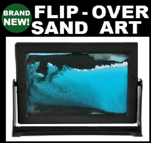 Sandscape art scene desk toy flip over sand in motion frame picture sandscapes for sale