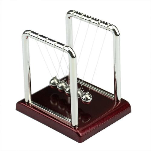 Steel cradle physics science pendulum desk fun toy gift newton&#039;s balance ball for sale