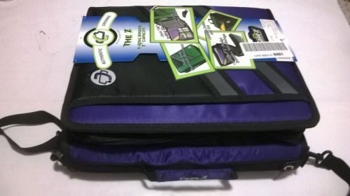 Case-it Z-Binder Two-in-One 1.5-Inch D-Ring Zipper Binder, Purple, Z-175-PUR def