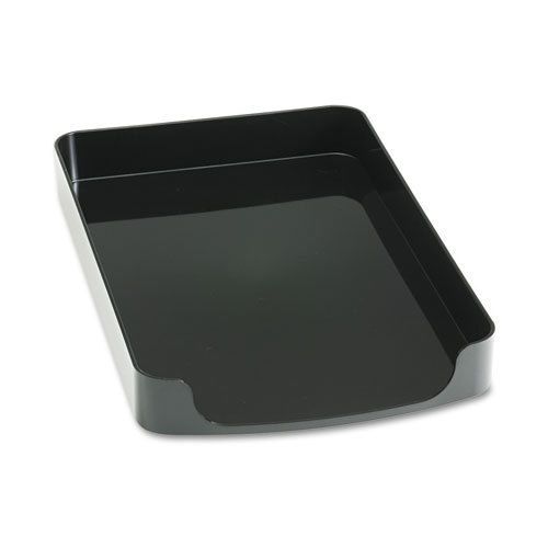 2200 Series Front-Loading Desk Tray, Plastic, 8 1/2 x 14, Black