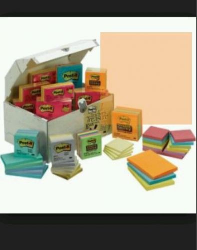 3M Post-it Notes-A Teacher&#039;s Treasure Chest NEW 10 lbs Assorted sticky note