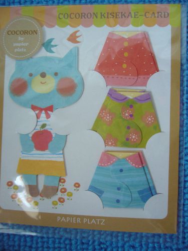 BRAND NEW CAT MINI CARD SET  MADE IN JAPAN