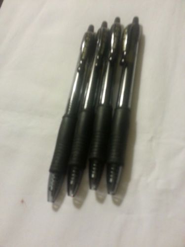 4 Pilot G2 Gel pens Black ink 0.7mm