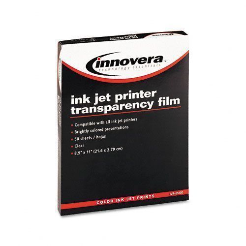 INNOVERA 65130 INKJET TRANSPARENCY FILM 8 1/2 X 11&#034; 50/PK