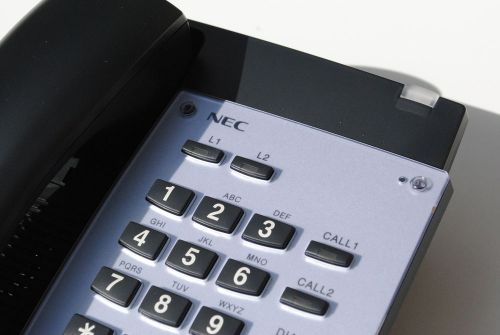 Nec aspire 2 button phone 0890047 ip1na-dslt 2-btn tel new in box for sale