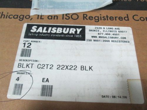 SALISBURY BLKTC2T222X22BLK **NIB**