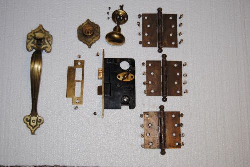 vintage mortise lockset