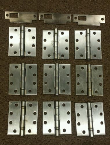 STANLEY HINGE FBB179 4.5&#034; BALL BEARING HINGE DOOR COMMERCIAL STAINLESS STEEL