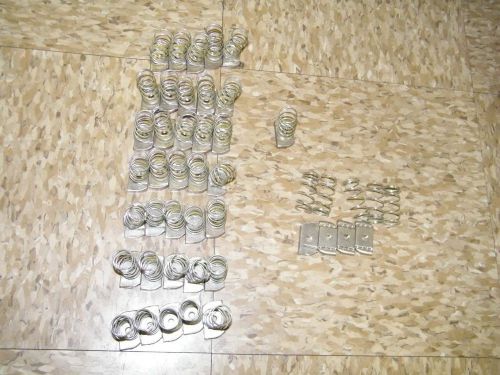 40 pcs spring nut 1/4-20 1/4&#034; stainless steel ss EMT electrical uni strut