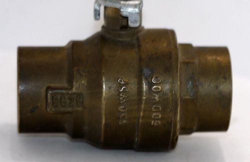 Plumbing&#034;Honeywell Braukmann 1 1/4&#034; inch Brass Ball Valve&#034; Never Used- (B2)