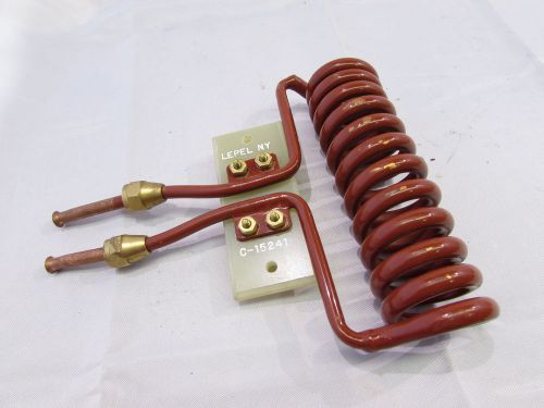 C-15241 1.5&#034; ID WITH 7.5MM INSULATED COPPER TUBING VERTICAL COIL HEAT *NNB*