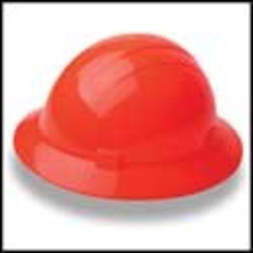 ERB Hard Hat Full Brim Ratchet Suspension - Americana Hiviz Orange