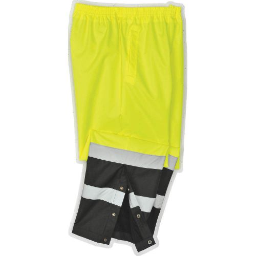 Hi-vis rain pants, black/hi-vis ylw, 3xl uhv452px-3xl-32 for sale