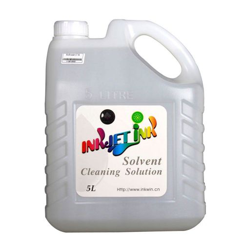Outdoor Solvent Ink Cleaning Solution for piezo electric Printers - 5L/bottle