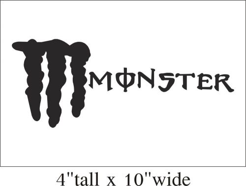 2X M-monster Funny Vinyl Sticker Decal Car Truck Bumper Artwork-1482