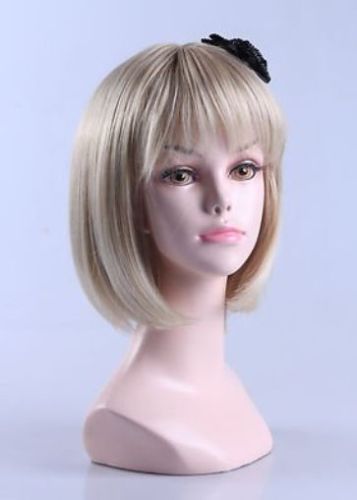 Model 93 female realistic mannequin head 17&#034; tall for wig  hat  jewelry display for sale