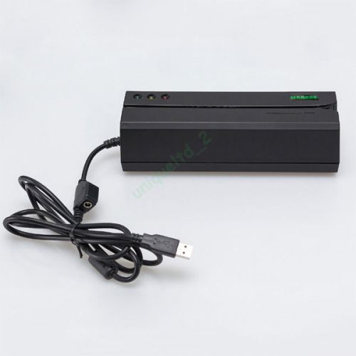 Msr605 magnetic credit card reader / writer usb msr206 for sale