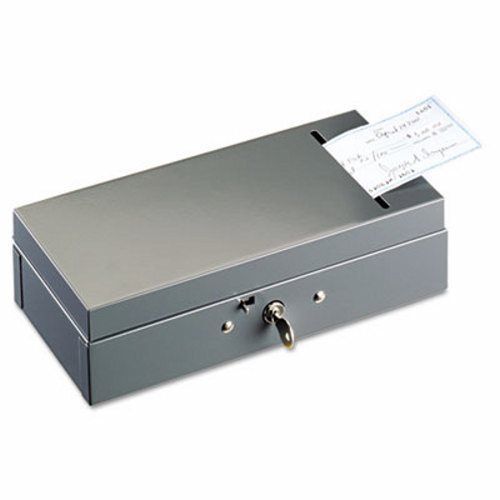 Steelmaster Steel Bond Box with Check Slot, Disc Lock, Gray (MMF221104201)