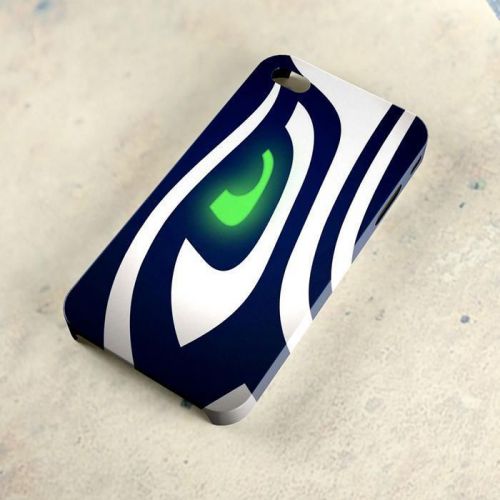 Seattle Seahawks NFL Logo A26 Samsung Galaxy iPhone 4/5/6 Case