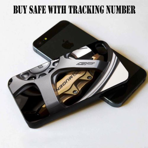 Honda Mugen Wheel For iPhone 4 4S 5 5S 5C S4 Black Case Cover