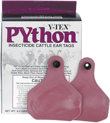 Y-tex 5 pack, python insecticide tag, type: synergized pyrethroid for sale