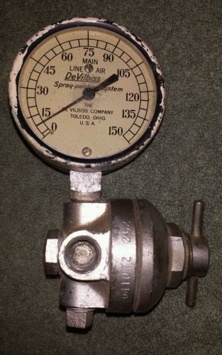 Vintage Devilbiss Regulator with Gauge