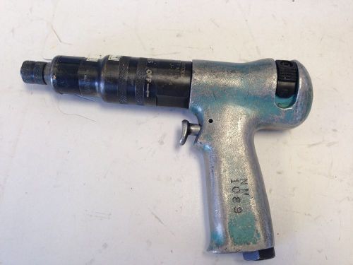 USED CLECO 8RSAPT10BQ 1/4&#034; HEX PNEUMATIC SCREWDRIVER, REVERSABLE, 1/4&#034; NPT  FD