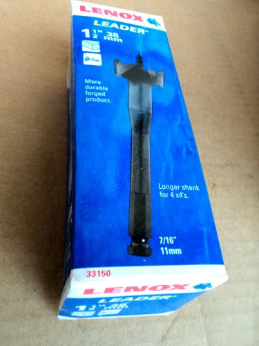 NEW!! LENOX LEADER/ LONGER SHANK 1 1/2&#034; 38MM: 33150